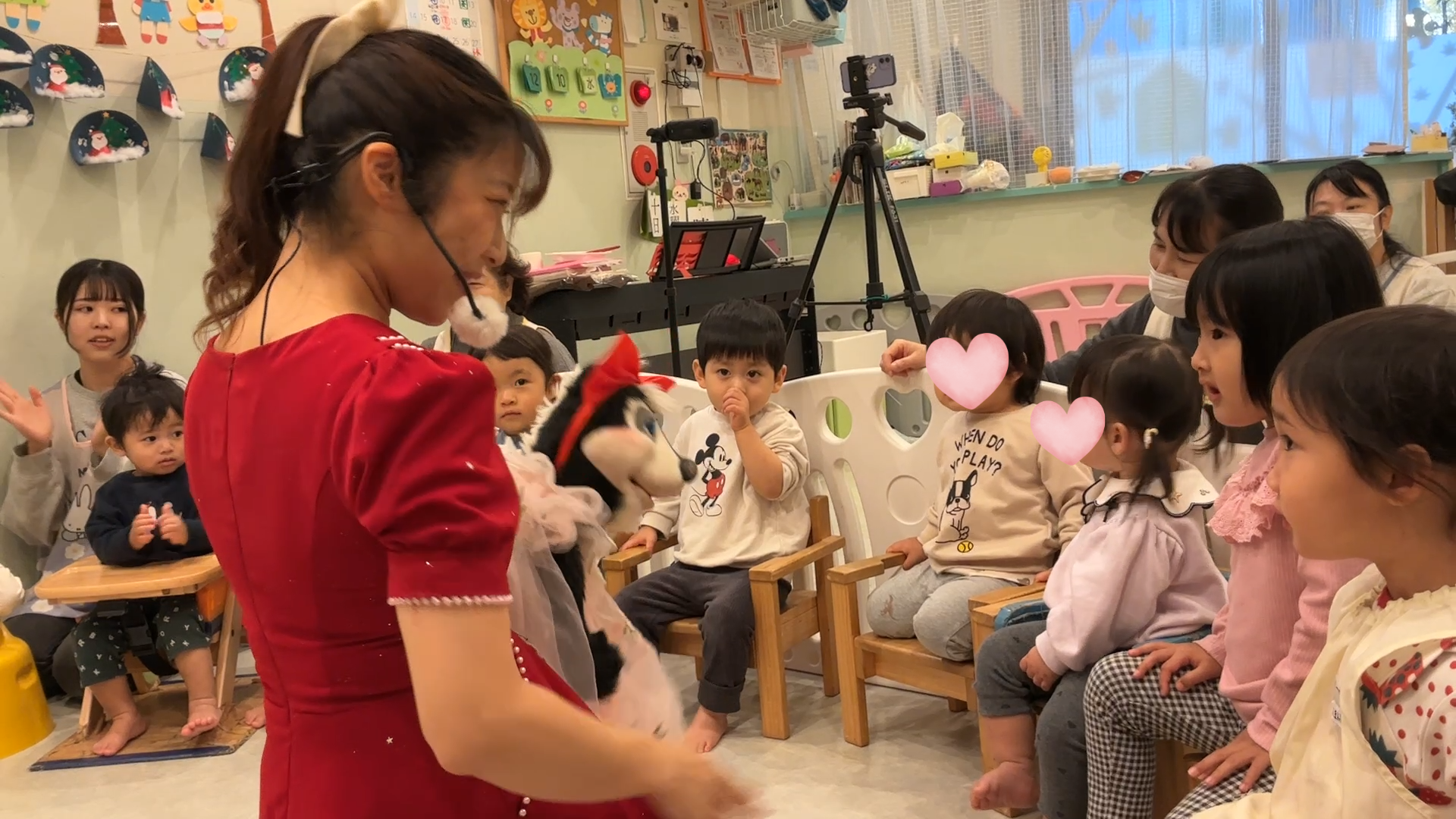 子供達とひとみお姉さん